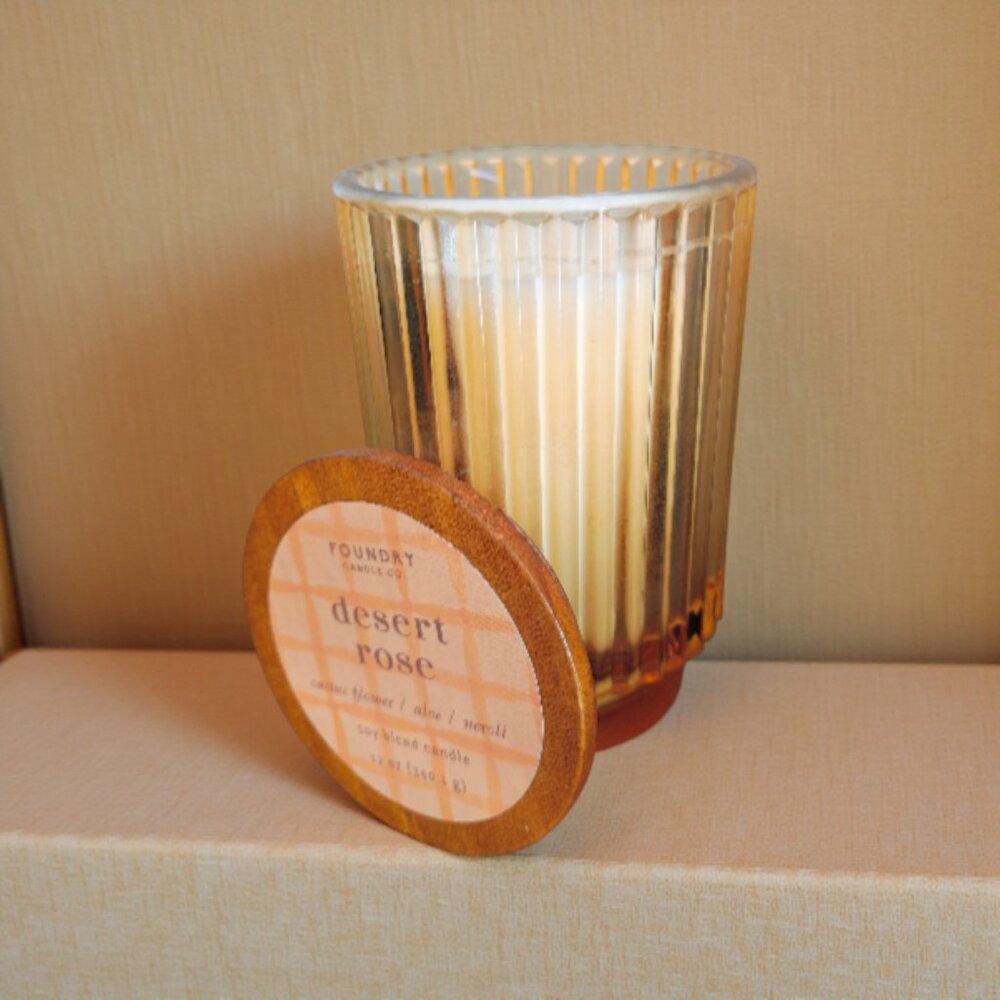 FOUNDRY CANDLE CO Desert Rose Candle